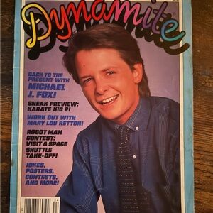 Vintage Dynamite Magazine Cover